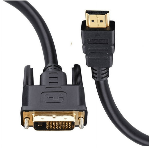Cable HDMI a VGA, cable HDMI a VGA de 6 pies macho a macho, cables de video  compatibles con Raspberry Pi, Roku, computadora, laptop, PC, monitor