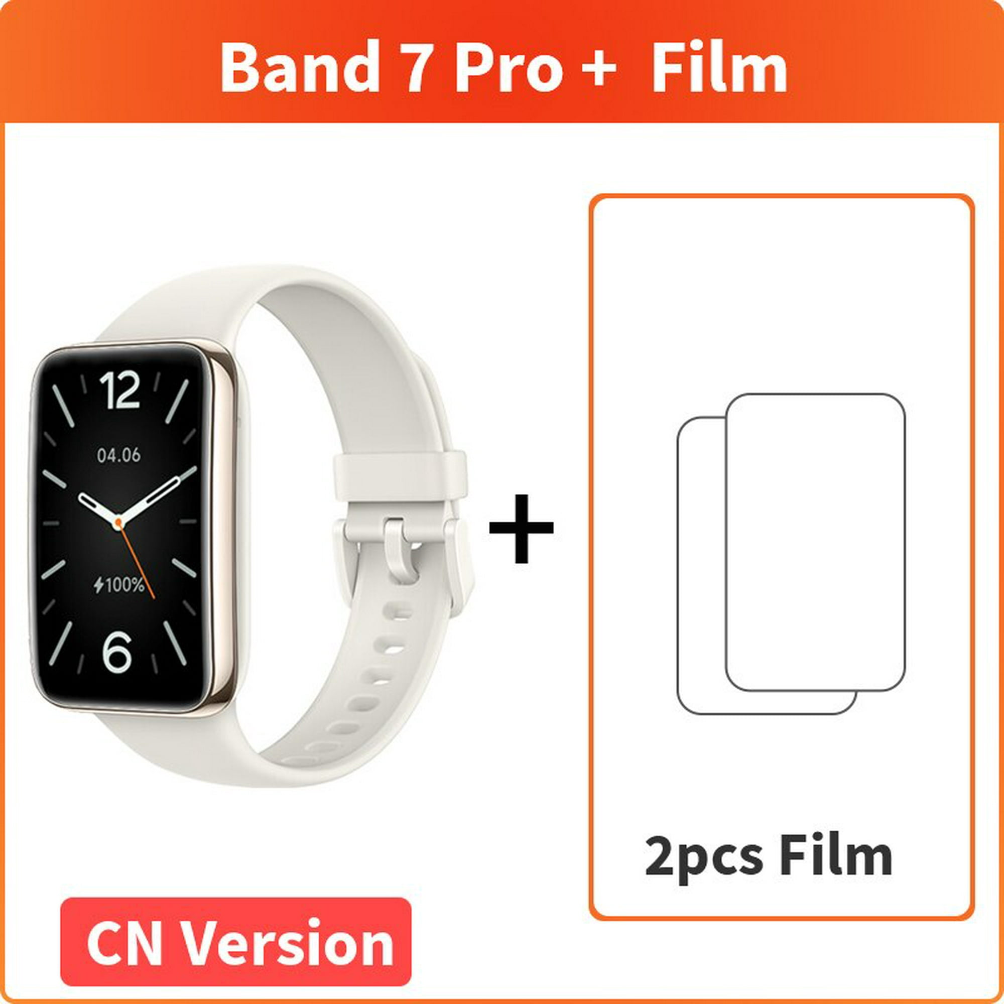 Smartwatch Reloj Inteligente Xiaomi Mi Band 7 + Malla + Film