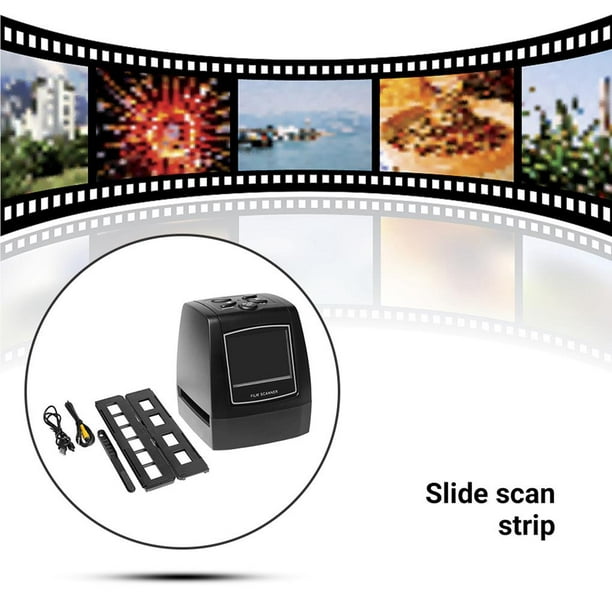 Escáner de película de 35mm y 135mm, convertidor de película