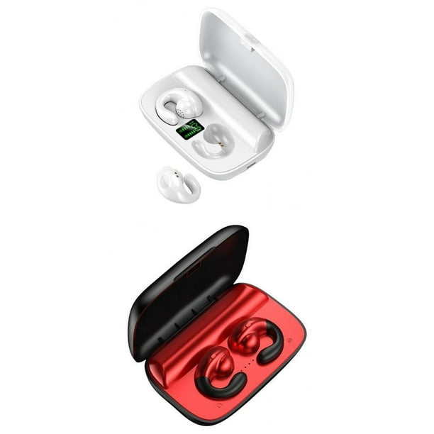 Auriculares Inalámbricos Bluetooth, Auriculares Bluetooth 5.0 con  Micrófono, Diadema Ajustable, Orej Macarena