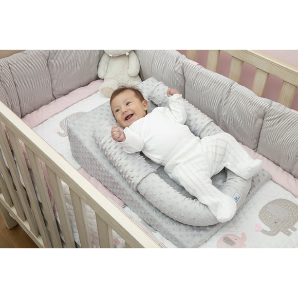 Cojín antireflujo mediano (colchón antirreflujo, antivuelco, reflujo) Babies and Kiddies Azul Walmart en línea