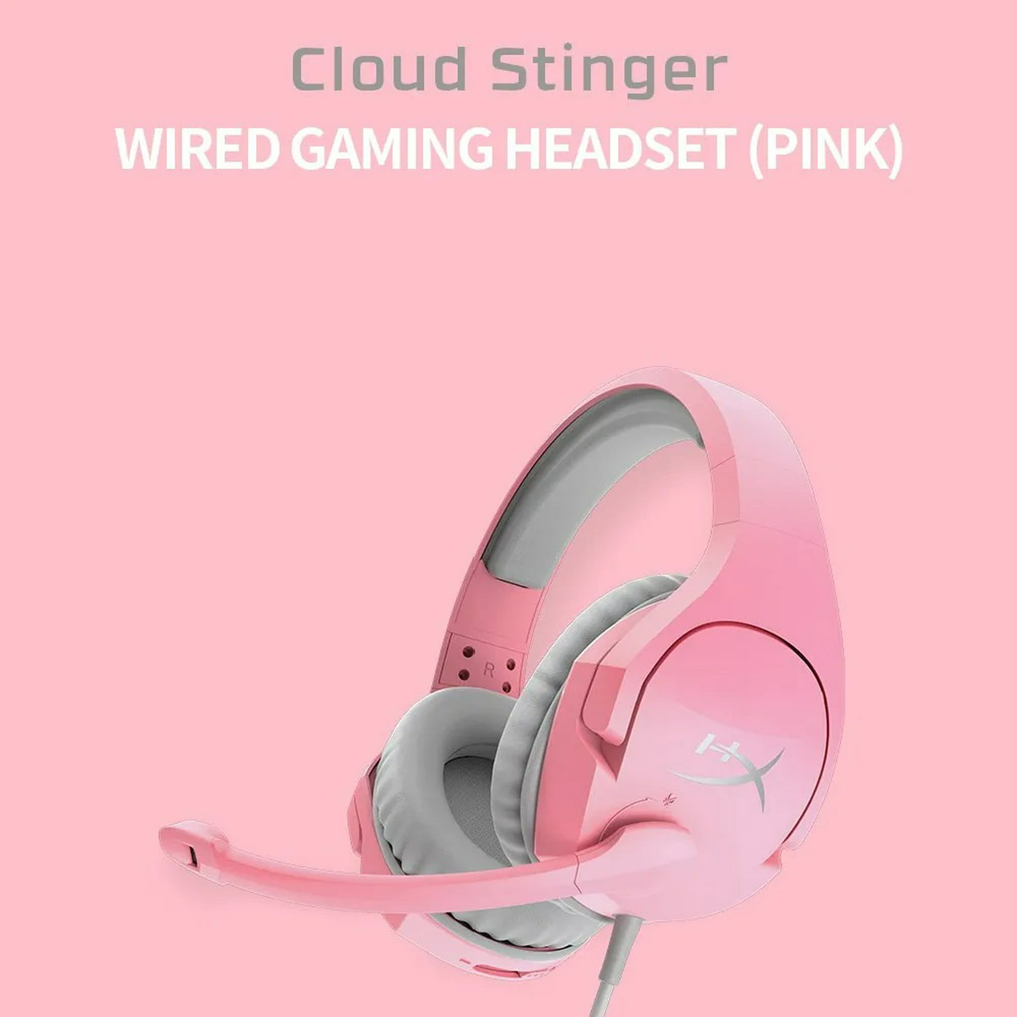 Audifono Gaming HyperX Cloud Stinger Pink (HHSS1X-AX-PK/G) - Mesajil