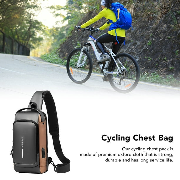 Mochila impermeable para casco de motocicleta, mochila de gran capacidad,  para hombre, mochila de ciclismo, bolsa de almacenamiento de ciclismo,  Negro