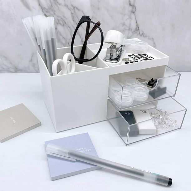 Caja organizadora de maquillaje, caja de almacenamiento para maquillaje,  caja de cosméticos para regalo de muje con cajones Ormromra CZMR-ST30-1