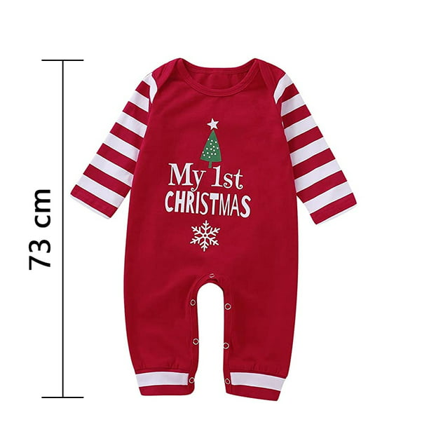 Conjuntos de ropa de Navidad para bebés recién niñas y niños, mi primer mameluco de Navidad, conjunto de ropa de Navidad para pequeños Vhermosa 221164-1 | Walmart en línea