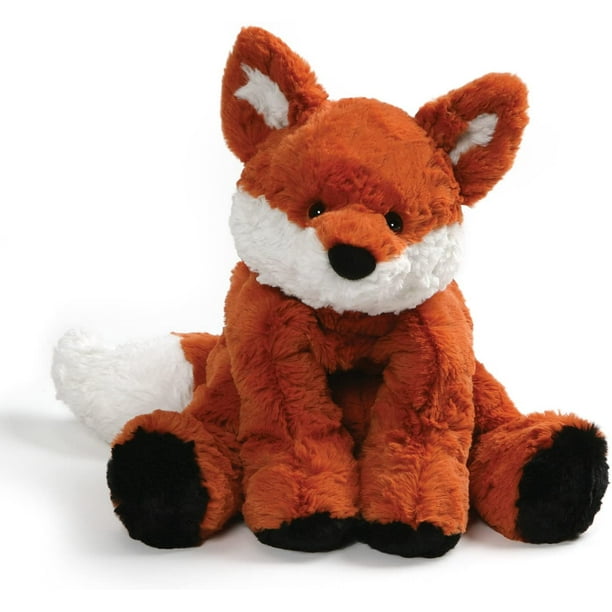 Peluche de zorro rojo naranja – Peluche de 10 pulgadas – Abrazo y abrazo  con tela suave y relleno – Lindo juguete de regalo para niños y niñas