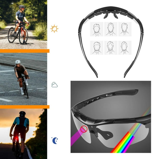 Gafas Fotocromaticas Ciclismo Hombre Bicicleta Mujer