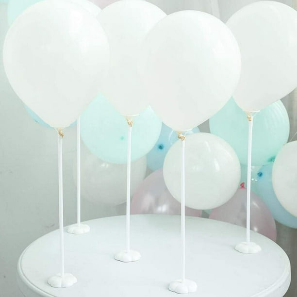 Claro globo columna soporte establece globos soporte centros de mesa para  la decoración de la boda cumpleaños bebé ducha fiesta suministros -   México