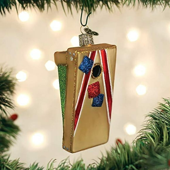 old world christmas corn hole game old world christmas ver descripción