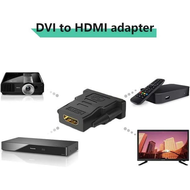 12.03.3116 Roline, Adaptador DVI a HDMI Audio / Vídeo, DVI-D Macho, HDMI  Hembra - Tipo A