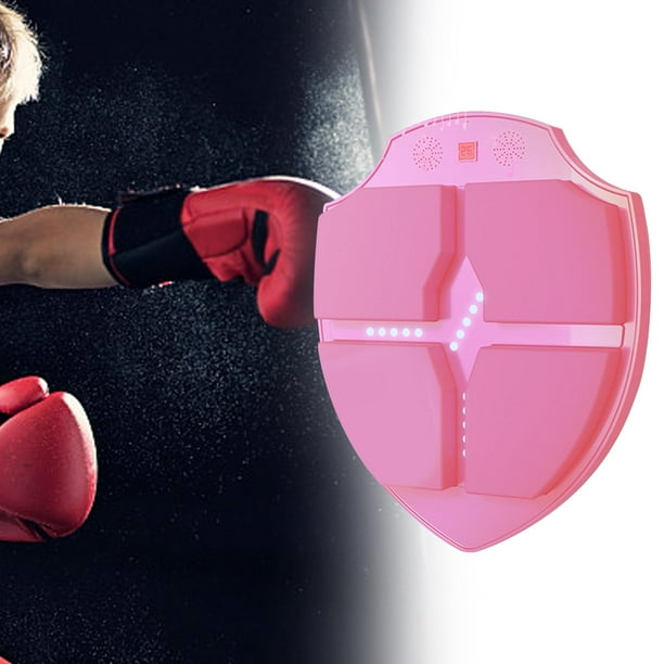 Música máquina de boxeo pared objetivo ejercicio pared montaje boxeo  entrenador con guantes Rosa kusrkot entrenador de boxeo