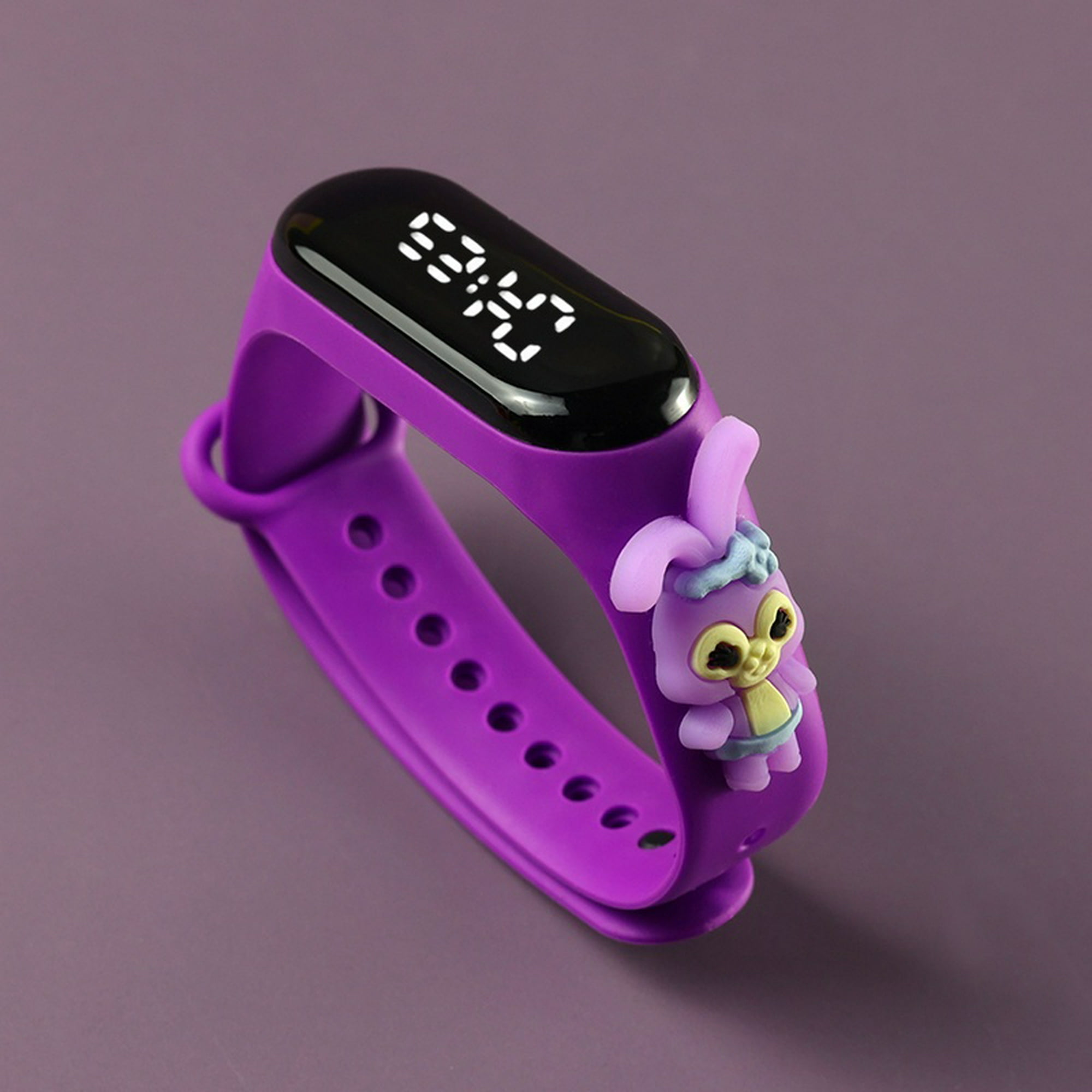 Nuevos relojes de silicona para niños/niñas/estudiantes/reloj Digital para  niños/reloj de pulsera LED cuadrado deportivo electrónico de dibujos  animados Gao Jiahui unisex