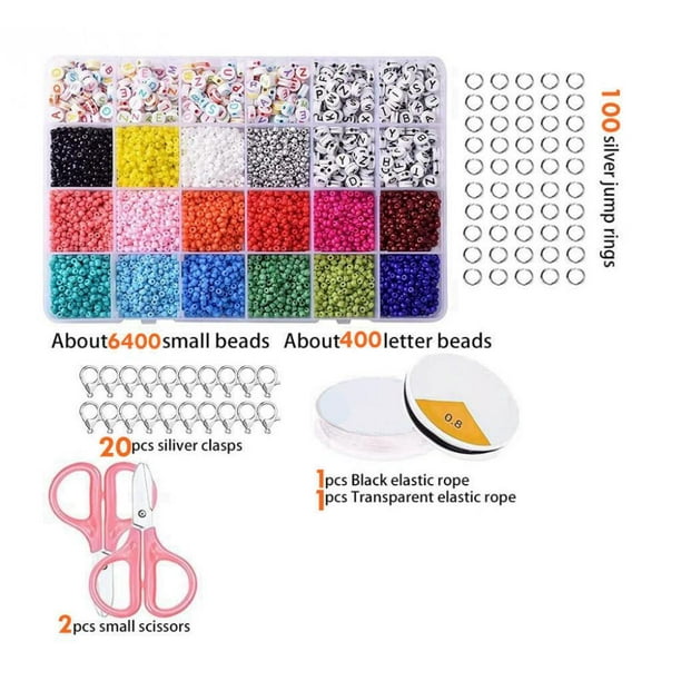 GENERICO Kits Para Hacer Pulseras De Collar De Bricolaje De 20 Color