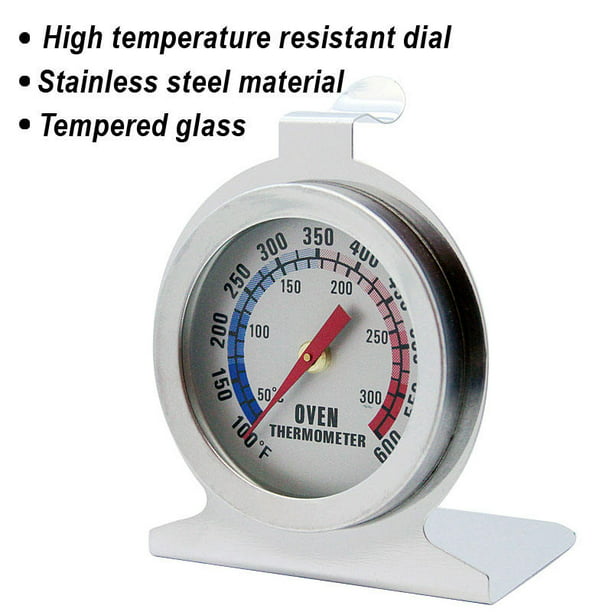 Termómetro en Acero Inoxidable para Horno - 600 °C