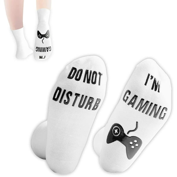 Calcetines divertidos para jugadores de videojuegos para hombre