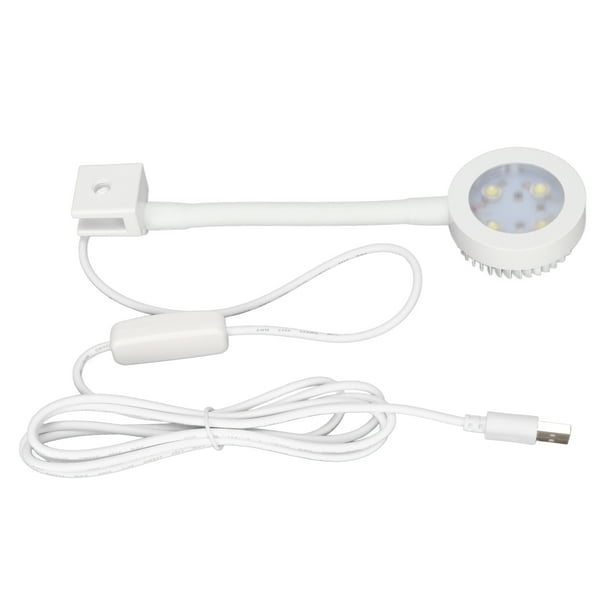 USB Lámpara con un clip de acuario con enchufe luz LED impermeable para  pecera