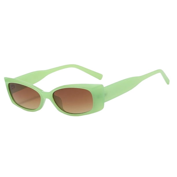 1 Par Gafas De Sol De Mujer De Alta Gama Pequeña Y Verde, Gafas De Mujer, Moda de Mujer