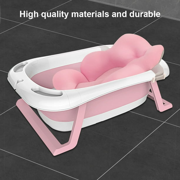 Bañera plegable para bebés, bañera portátil para niños, barril de baño para  bebé, fácil de almacenar, espacio de baño plegable que puede ser grande o