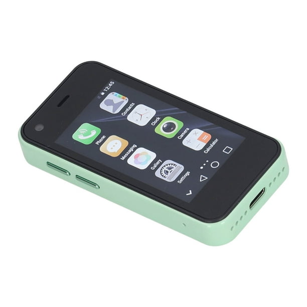 Teléfonos para niños, XS11 3G Mini Smartphone 2.5 pulgadas WiFi 1GB RAM 8GB  ROM Quad Core Teléfonos celulares 3D Cuerpo delgado Cámara HD Dual SIM