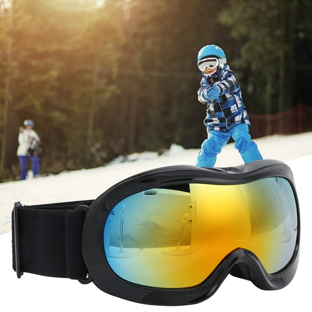 Gafas de nieve antiniebla para niño y niña, lentes de esquí de montaña,  para Snowboard, para exteriores, Invierno - AliExpress