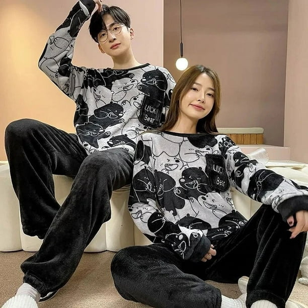 Pijamas de tallas grandes para hombre y mujer