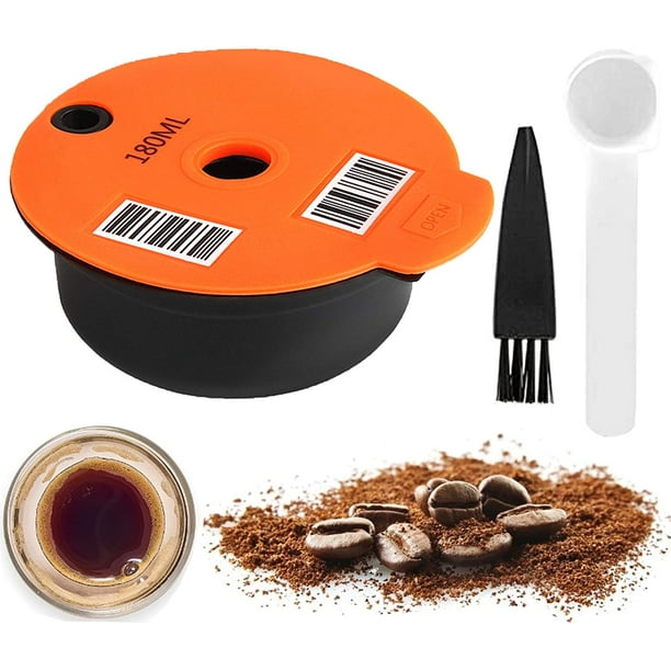 Monodosis de café, filtros de café reutilizables, cápsulas de café  recargables para Bosch-s Compatible con máquinas Tassimo Ofspeizc  MZQ-0627-2