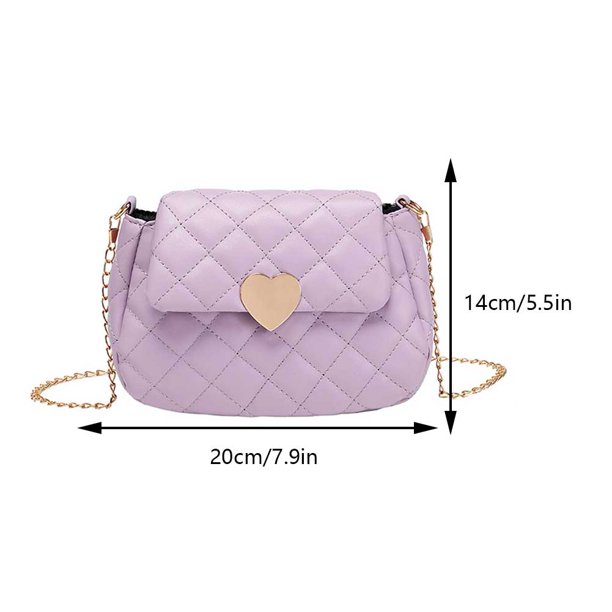 Bolso bandolera de moda para mujer, Bolso cruzado con cadena