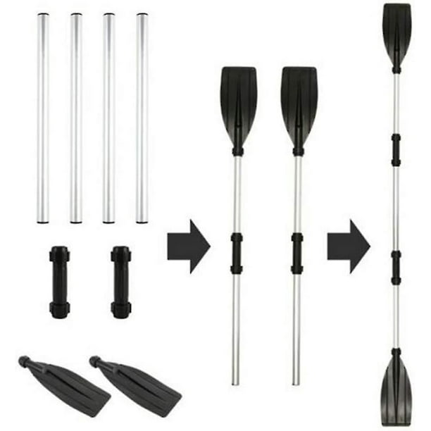 Set Of 2 Adjustable Telescopic Aluminum Alloy Paddles For Kayaking, Oars, Fishing  Accessories For Boats And Sails YONGSHENG 8390614667754
