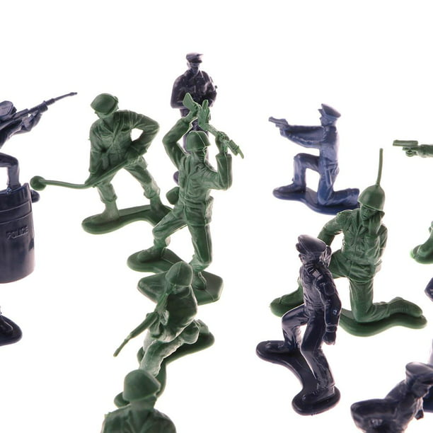 Mini Soldados De Plástico, Soldados De Juguete, Modelo De Escena Del  Ejército, Soldados, Figura De Acción, Modelo De Escena Del Ejército, Mini  Soldados De Plástico, Juguete ANGGREK Plastic Mini Soldiers Toy
