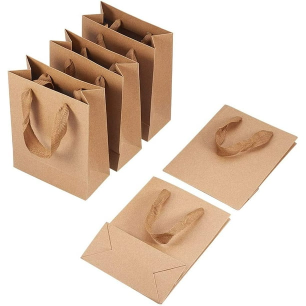 Bolsas de papel kraft de 10 x 13 pulgadas, 250 unidades, bolsas de papel  kraft de 10 x 5 x 13 pulgadas, bolsas de papel marrón, bolsas de regalo de