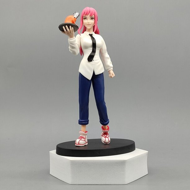 4 figuras de anime de Chainsaw Man, figuras de acción Denji Power de 4.4  pulgadas, figura de acción de anime, decoración de escritorio, estatua de