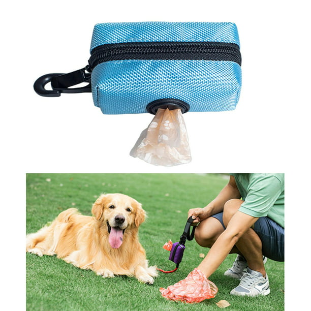 Soporte para bolsas de excremento de perro para mascotas, dispensador de  bolsas de basura duraderas, bolsa portátil para perros, bolsa para recogida