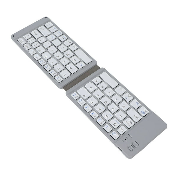 Teclado plegable, teclado plegable BT3.0 teclado rápido para tableta teclado  plegable grado profesional