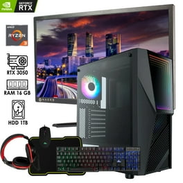 PC gamer Ryzen 3 PRO 4350G AMD RAM 8GB HDD 1TB NVIDIA RTX 3050