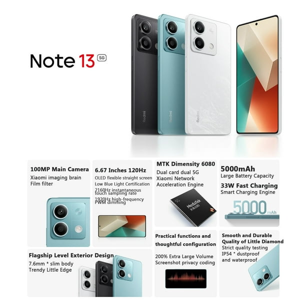 Redmi Note 13 Pro + 5G - Xiaomi México