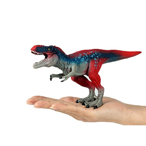 Juguete de dinosaurio Tiranosaurio Rex Juguetes Figuras de prehistóricas  para amantes Rojo perfke Figuras de dinosaurios