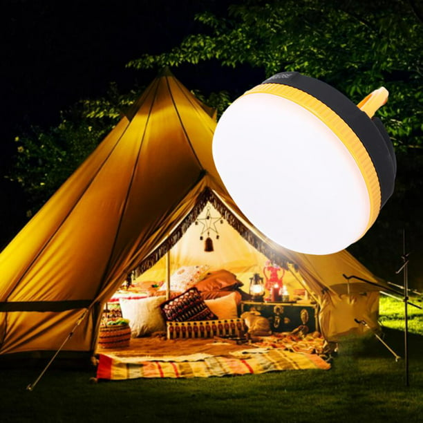 Comprar Linterna de Camping recargable por USB, luz colgante para tienda de  campaña, para acampar al aire libre, pescar, mochilero