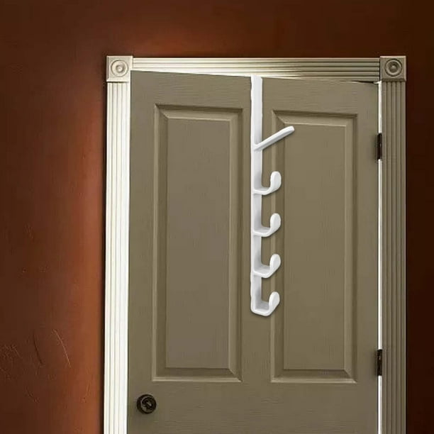 Organizador de ganchos para puerta, colgador sobre la puerta