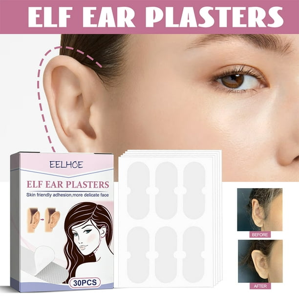 Pegatinas para los oídos Impermeable Silicona Autoadhesiva Corrección de  orejas 30 piezas para adultos