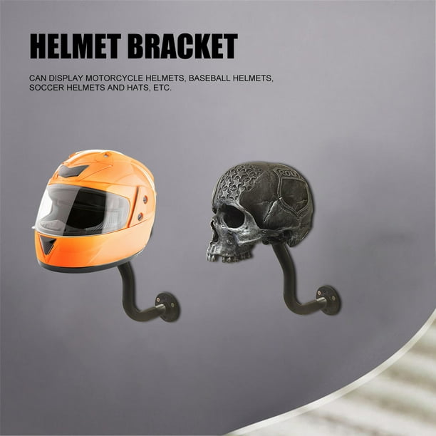 Accesorios de motocicleta, soporte para casco, soporte de pared, soporte  para casco de motocicleta, colgador para casco de pared y gancho para