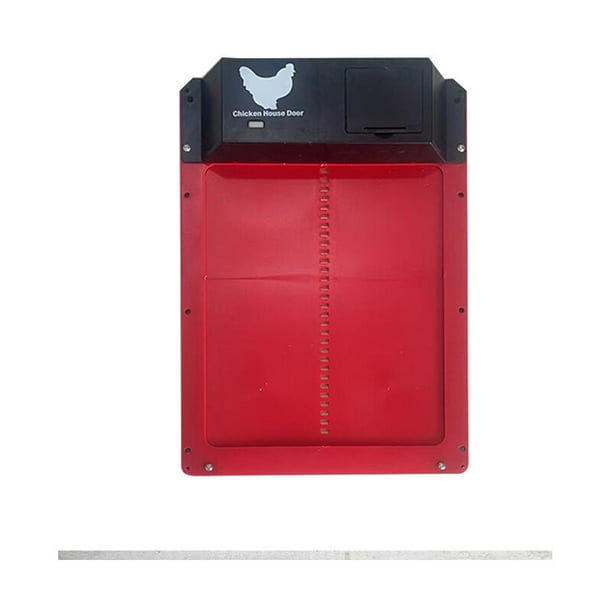 Puerta de gallinero automática con sensor de luz - Puerta de gallinero de  inducción totalmente impermeable - Puerta de gallinero, Rojo 24.5 35.5cm  esquí esquí Gafas de esquí