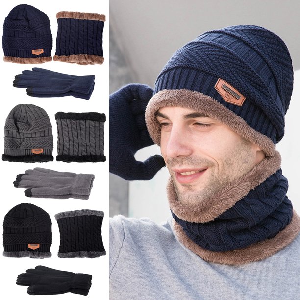 KIT de punto gorro y cuello