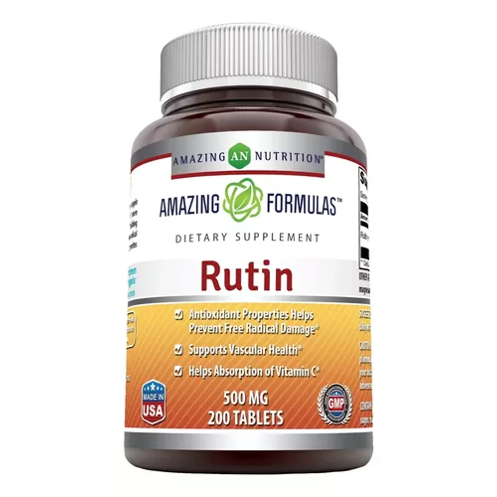 Amazing formulas rutin | 500 mg | 200 servings | 200 tablets