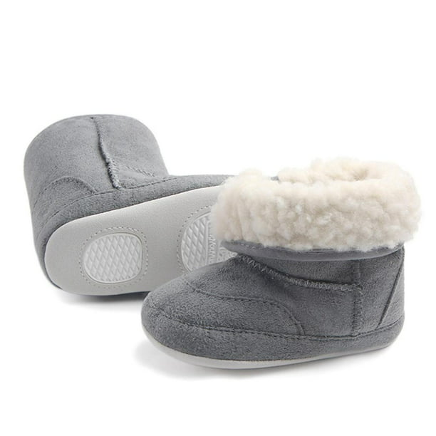 Bebé niña niño invierno cálido botas de nieve botines bebé niño