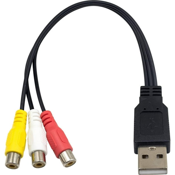 Adaptador Rca A Usb