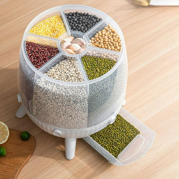 Dispensador De Cereales Granos 6 En 1
