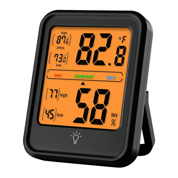 Higrómetro digital de 4 “termómetro interior medidor de