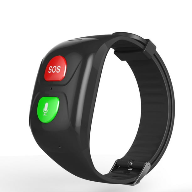SOS pulsera GPS ubicación emergencia pulsera pulsera reloj fitness para personas mayores niños Sencillez | Walmart en línea