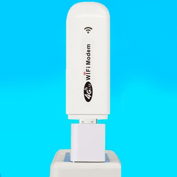 Módem 4G LTE USB WiFi portátil 4G Router con ranura para tarjeta SIM de  alta velocidad portátil Hotspot Mini enrutador desbloqueado 4G dongle