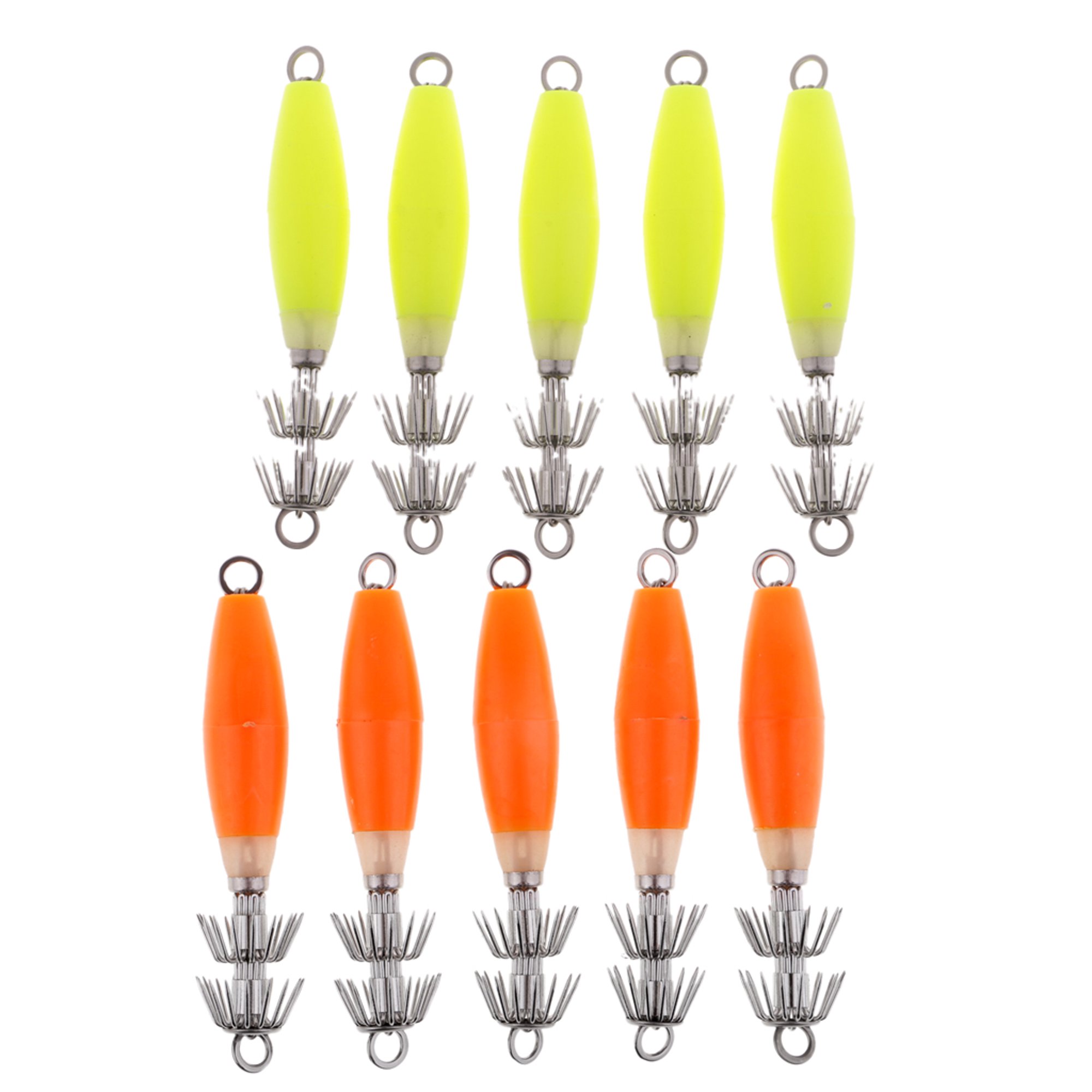 Anzuelos para Pescar Ganchos de Pesca Gancho Doble 3/0#-2/0#10pcs